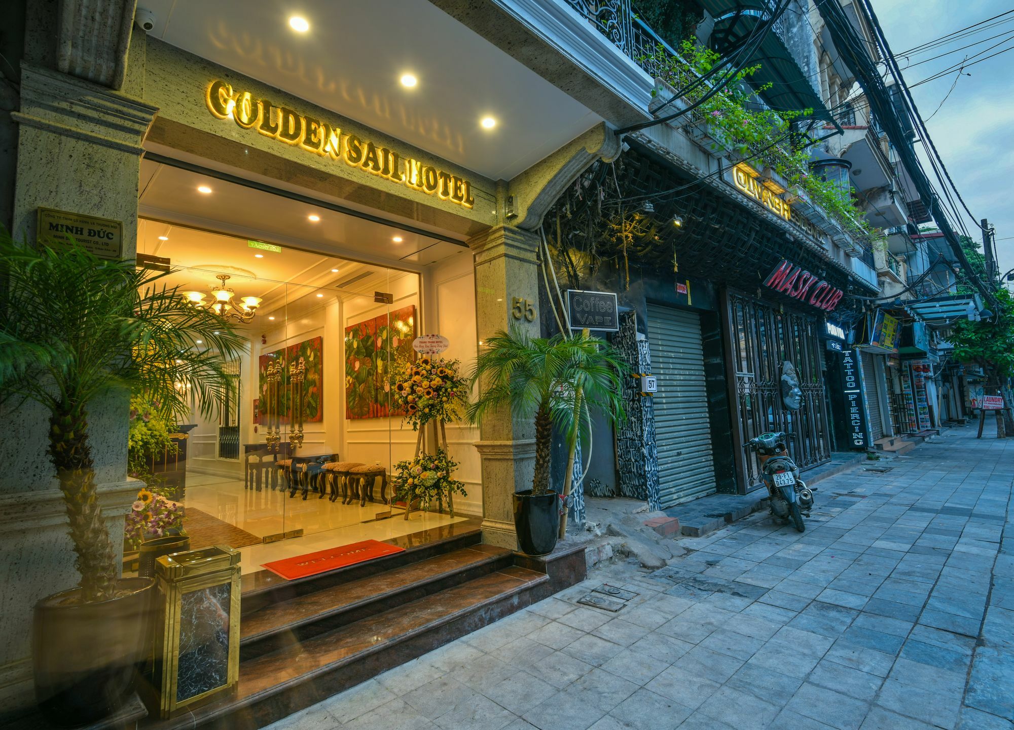 Golden Sail Hotel & Spa Hanói Exterior foto